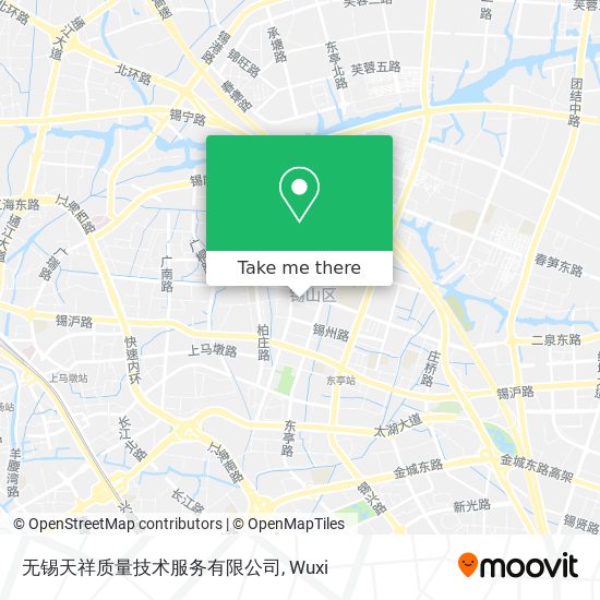 无锡天祥质量技术服务有限公司 map