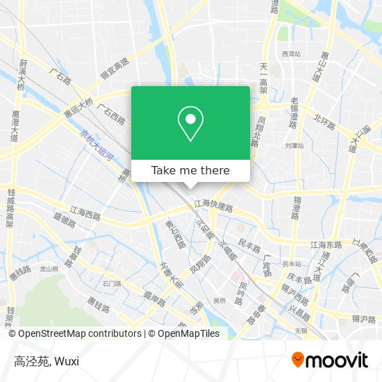 高泾苑 map