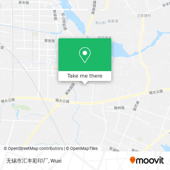 无锡市汇丰彩印厂 map