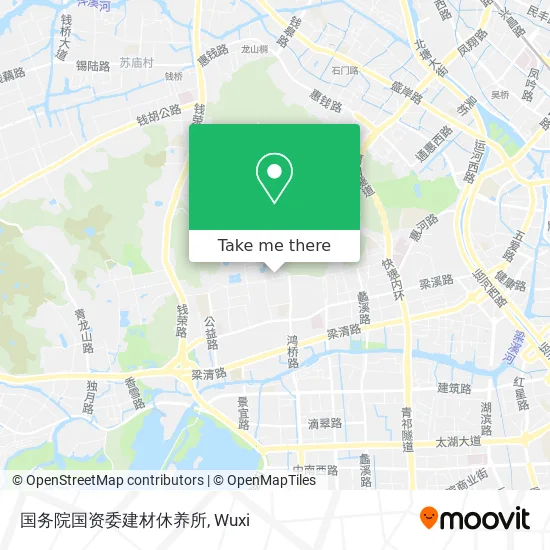 国务院国资委建材休养所 map