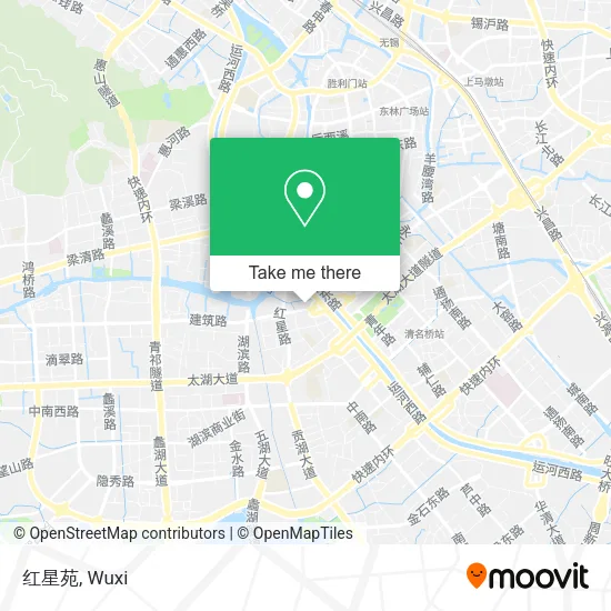 红星苑 map