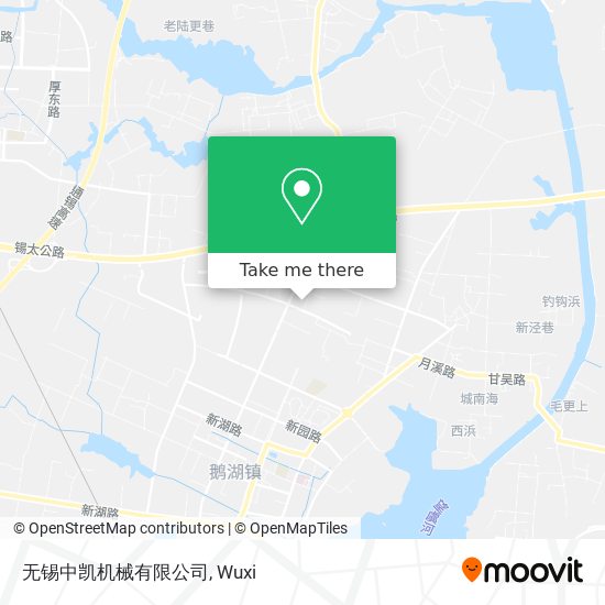 无锡中凯机械有限公司 map
