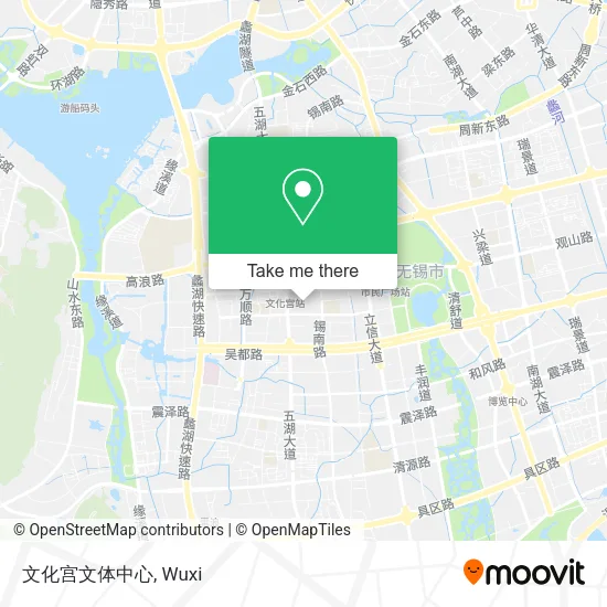 文化宫文体中心 map