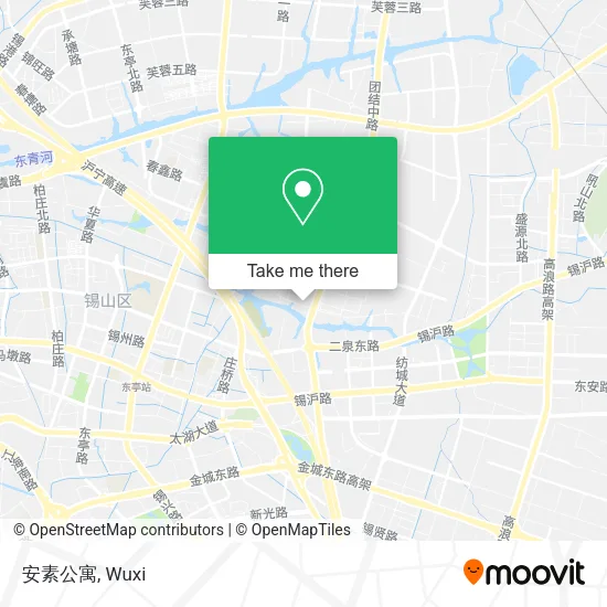 安素公寓 map