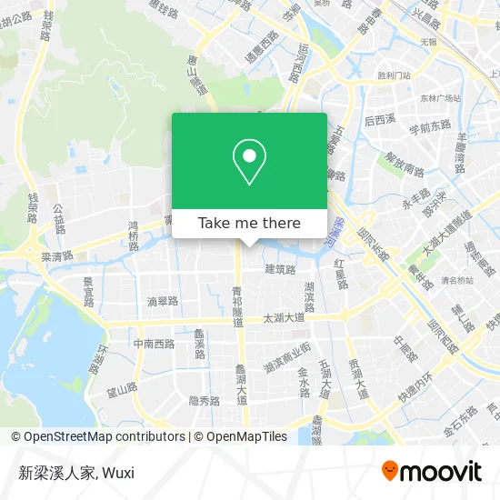新梁溪人家 map