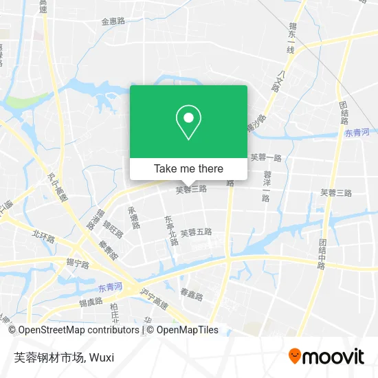 芙蓉钢材市场 map