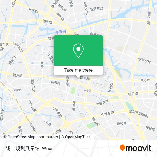 锡山规划展示馆 map