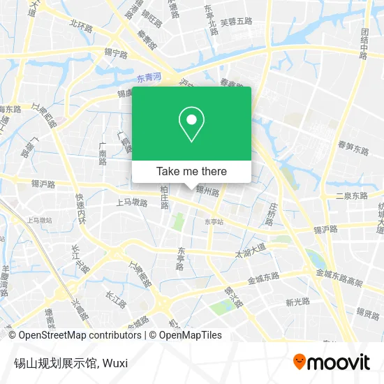 锡山规划展示馆 map