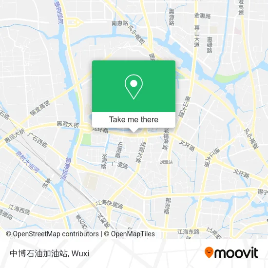 中博石油加油站 map