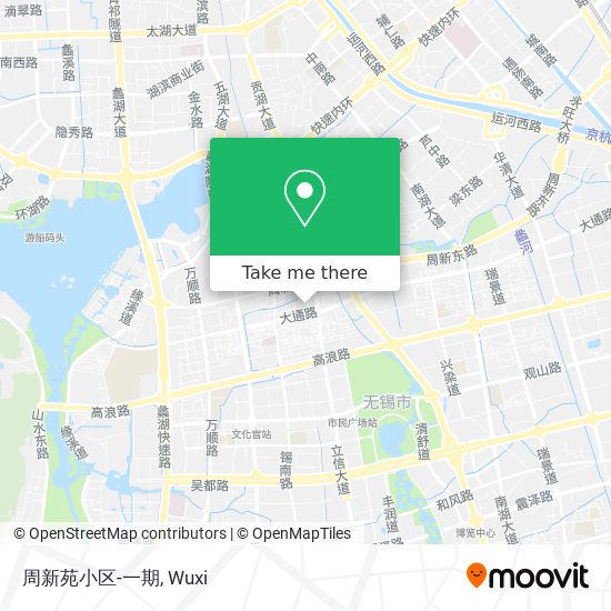 周新苑小区-一期 map