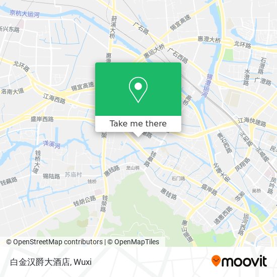 白金汉爵大酒店 map