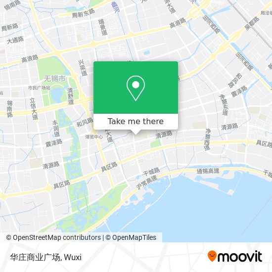 华庄商业广场 map
