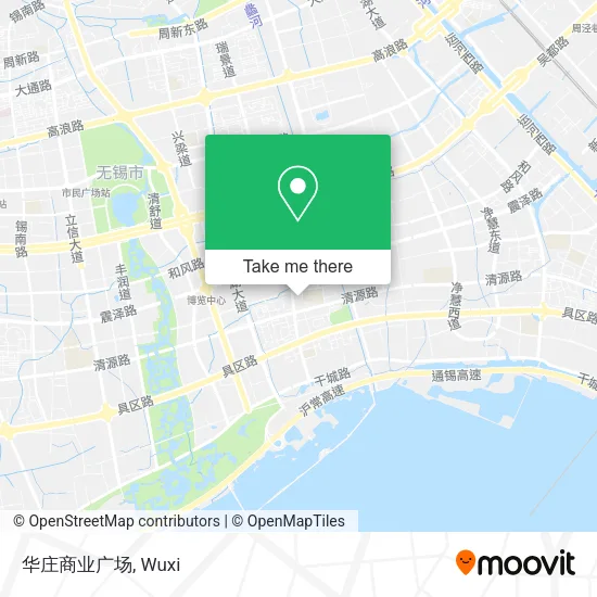 华庄商业广场 map