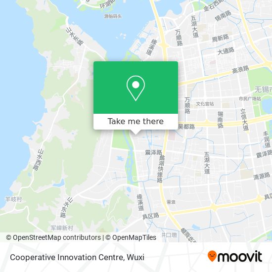 Cooperative Innovation Centre map