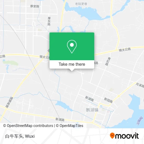 白牛车头 map