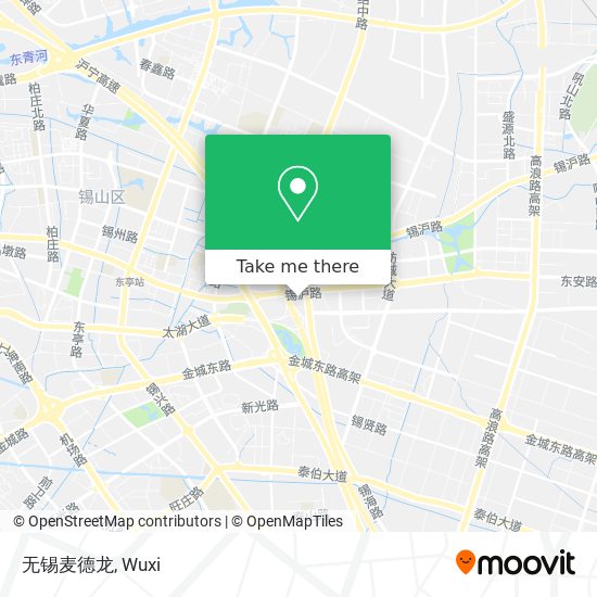 无锡麦德龙 map