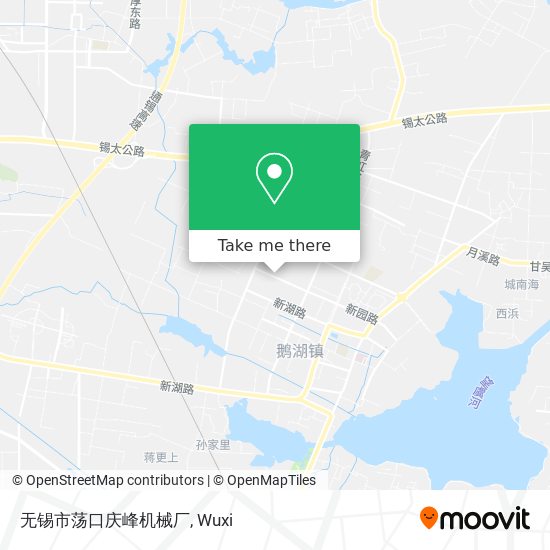 无锡市荡口庆峰机械厂 map