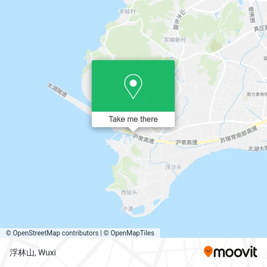 浮林山 map