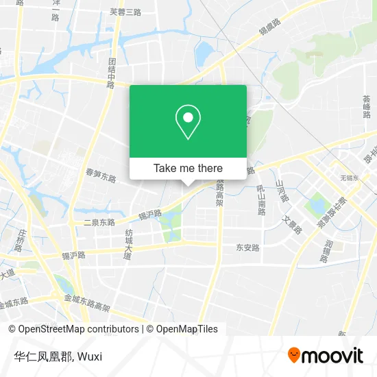 华仁凤凰郡 map