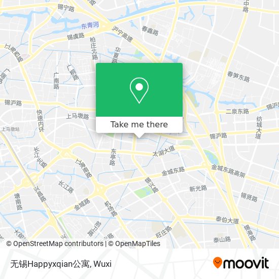 无锡Happyxqian公寓 map