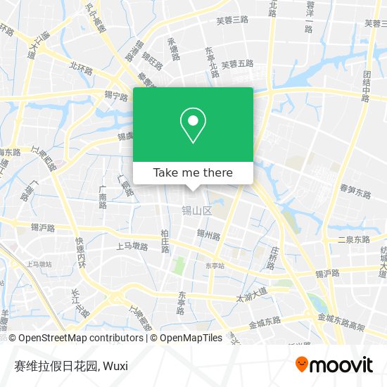 赛维拉假日花园 map