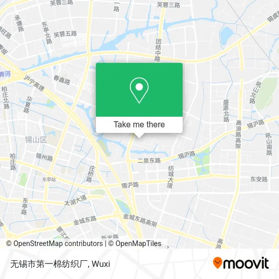 无锡市第一棉纺织厂 map