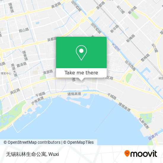 无锡耘林生命公寓 map