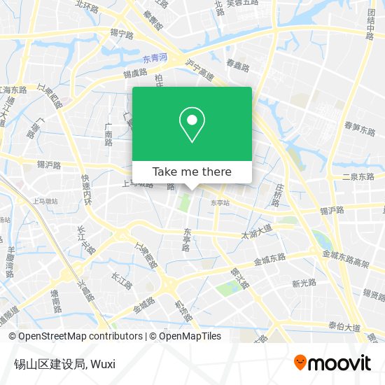 锡山区建设局 map