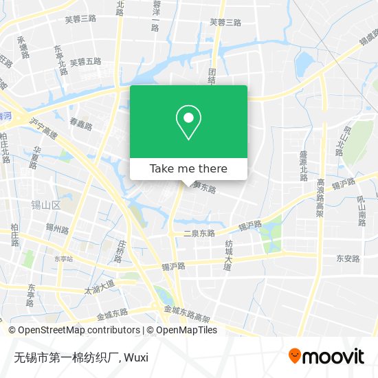 无锡市第一棉纺织厂 map