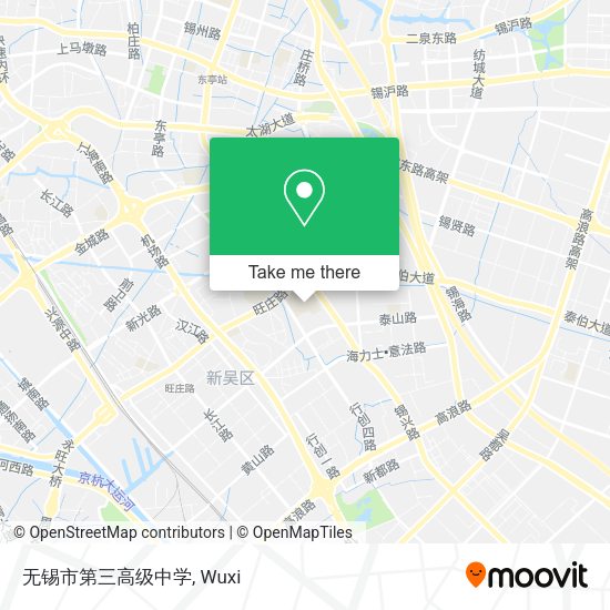 无锡市第三高级中学 map
