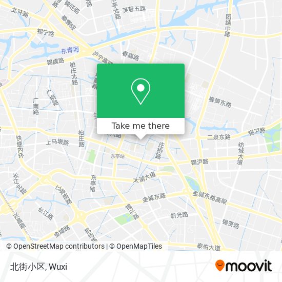 北街小区 map
