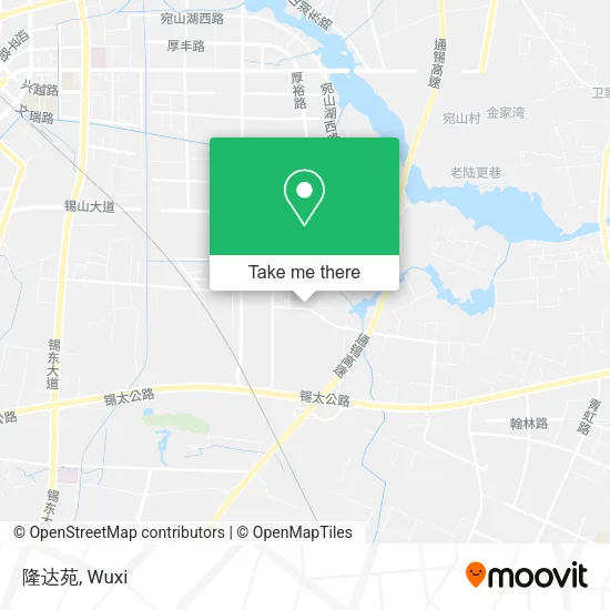 隆达苑 map