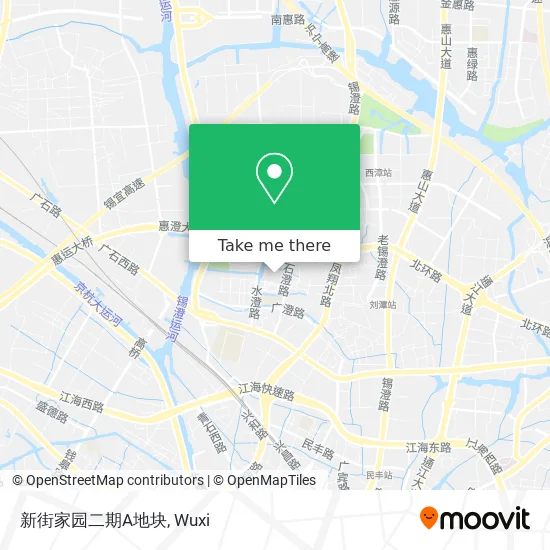 新街家园二期A地块 map