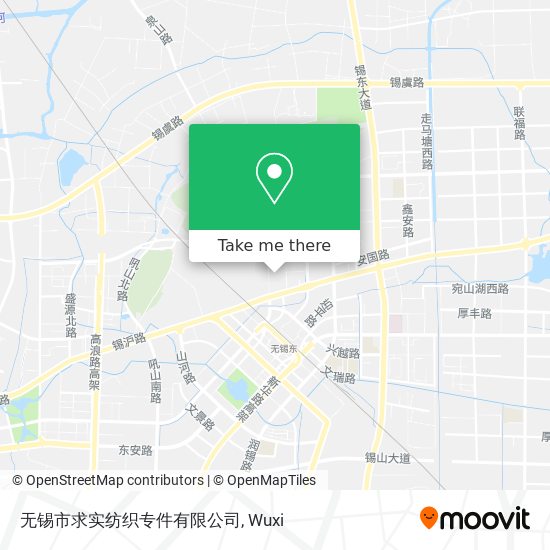 无锡市求实纺织专件有限公司 map