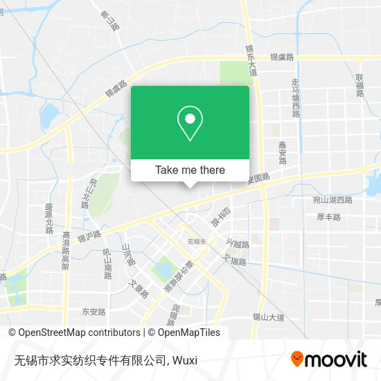 无锡市求实纺织专件有限公司 map