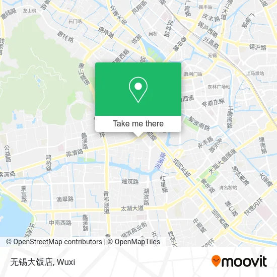 无锡大饭店 map