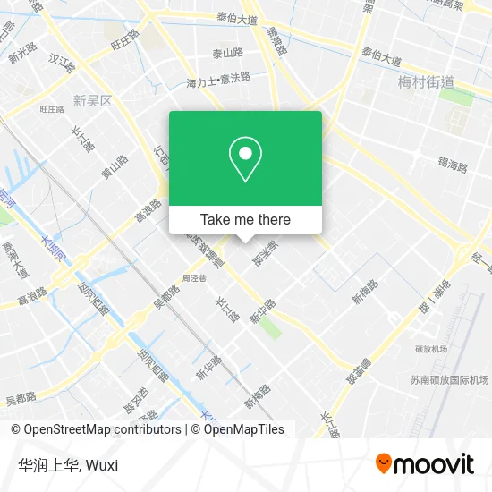 华润上华 map