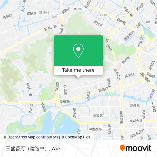 三盛督府（建造中） map
