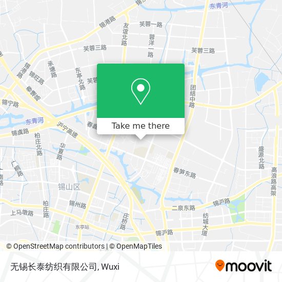 无锡长泰纺织有限公司 map