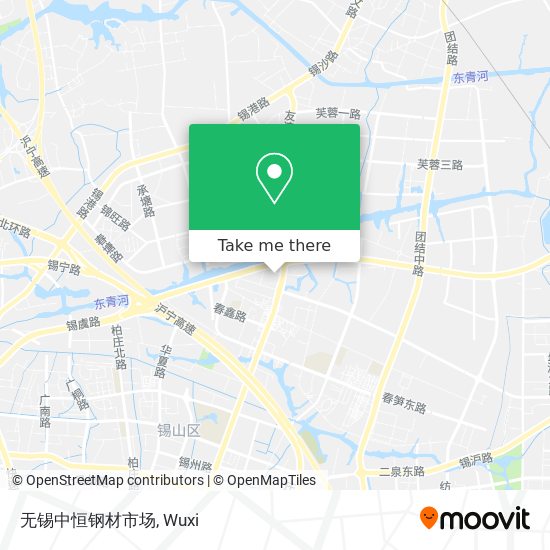 无锡中恒钢材市场 map
