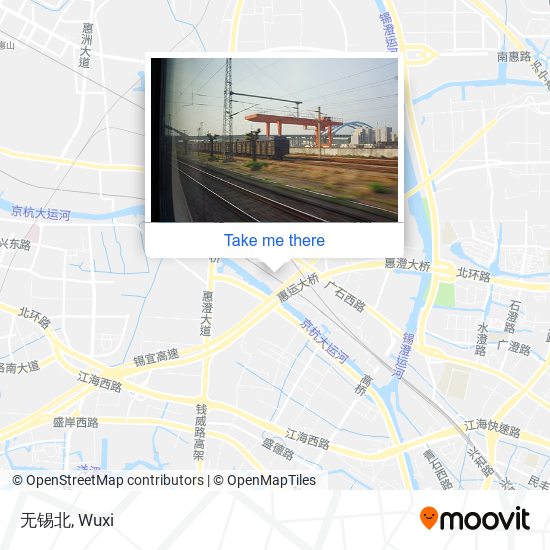 无锡北 map