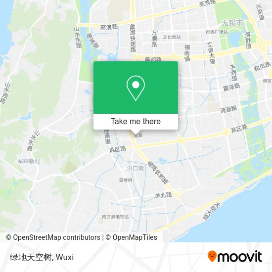 绿地天空树 map
