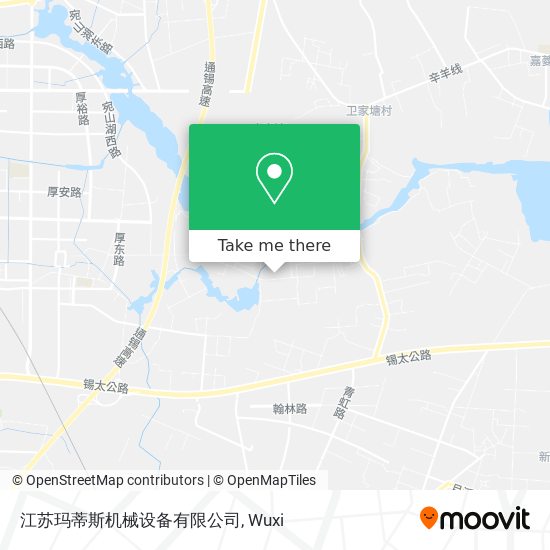 江苏玛蒂斯机械设备有限公司 map