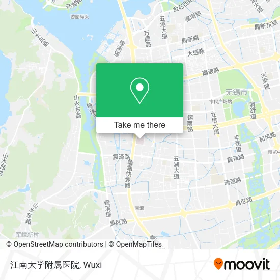 江南大学附属医院 map