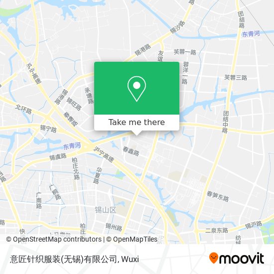 意匠针织服装(无锡)有限公司 map