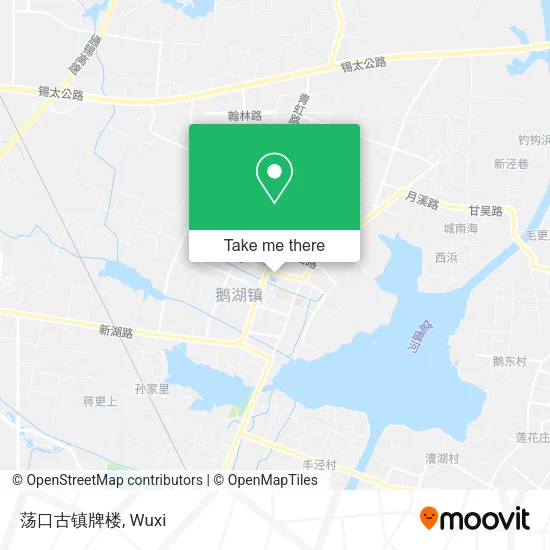 荡口古镇牌楼 map