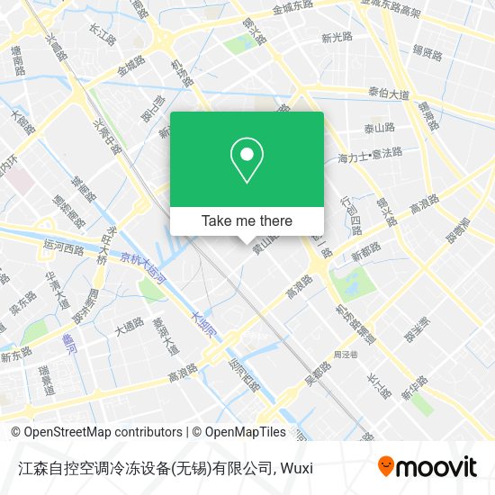 江森自控空调冷冻设备(无锡)有限公司 map