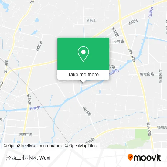 泾西工业小区 map