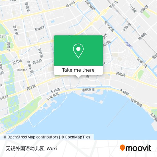 无锡外国语幼儿园 map