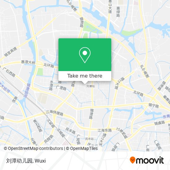 刘潭幼儿园 map